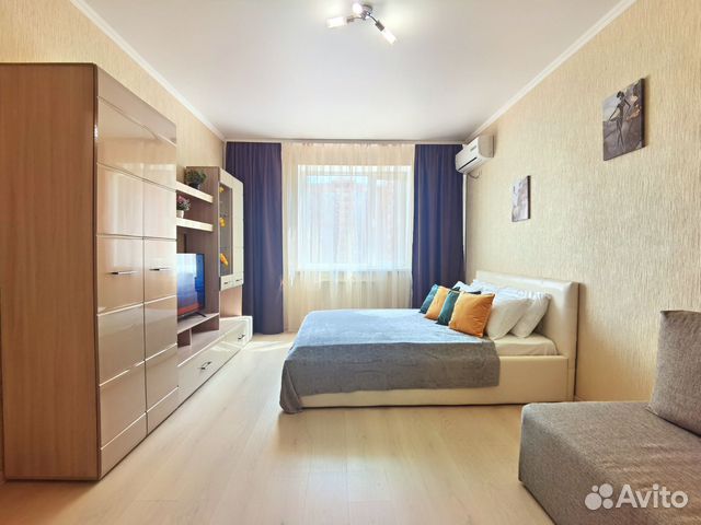 

1-к. квартира, 41 м², 3 кровати