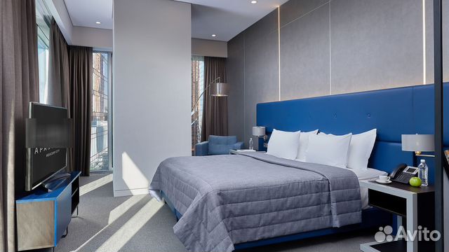 

Квартира-студия в апарт-отеле, 45,2 м², 15/85 эт.