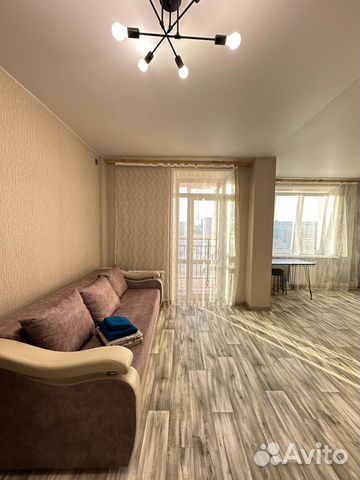 

Квартира-студия, 38 м², 1 кровать