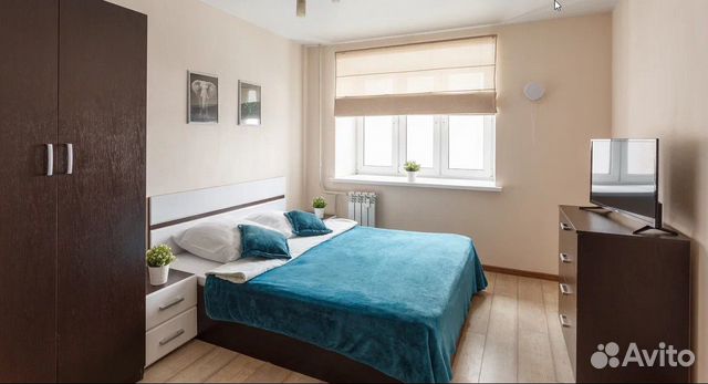 

1-к. квартира, 35 м², 2 кровати