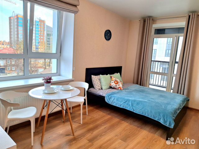 

Квартира-студия, 35 м², 1 кровать