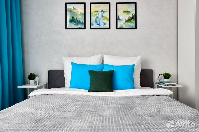 

Квартира-студия, 27 м², 2 кровати