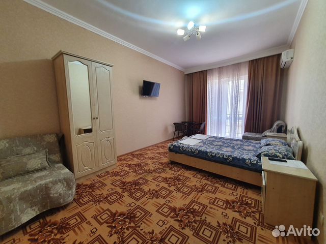 

1-к. квартира, 45 м², 4 кровати