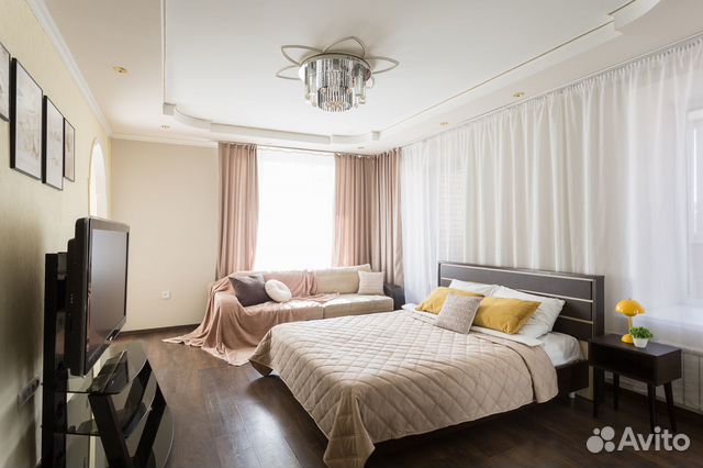 

1-к. квартира, 40 м², 2 кровати