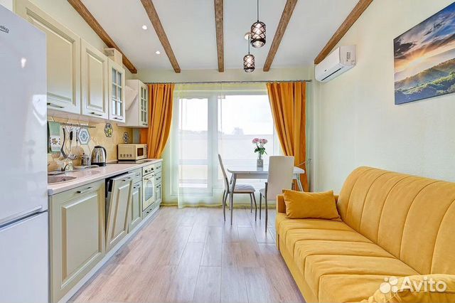 

1-к. квартира, 30 м², 2 кровати