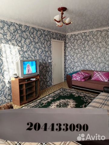 

1-к. квартира, 40 м², 3 кровати