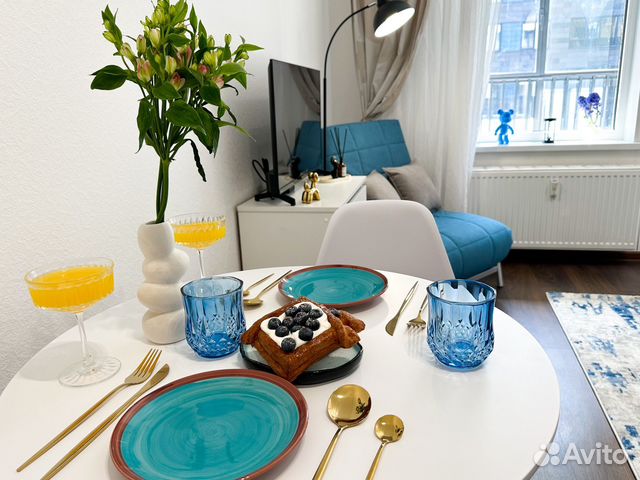 

Квартира-студия, 24 м², 2 кровати
