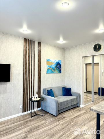 

Квартира-студия, 32 м², 2 кровати