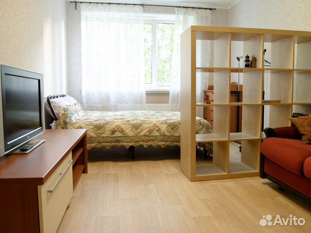 

1-к. квартира, 34 м², 2 кровати