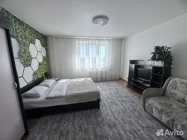 

1-к. квартира, 40 м², 2 кровати