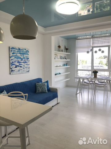

1-к. квартира, 61 м², 2 кровати