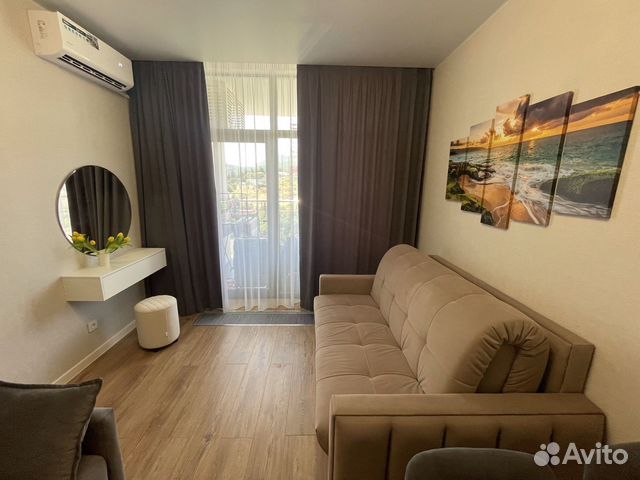 

Квартира-студия, 27 м², 2 кровати
