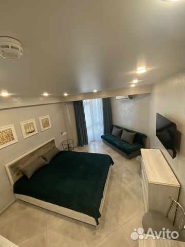 

Квартира-студия, 27 м², 2 кровати