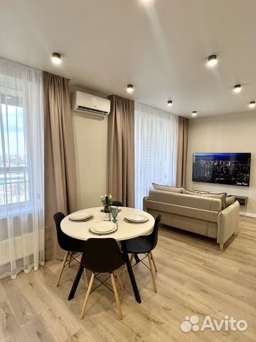 

Квартира-студия, 44 м², 2 кровати