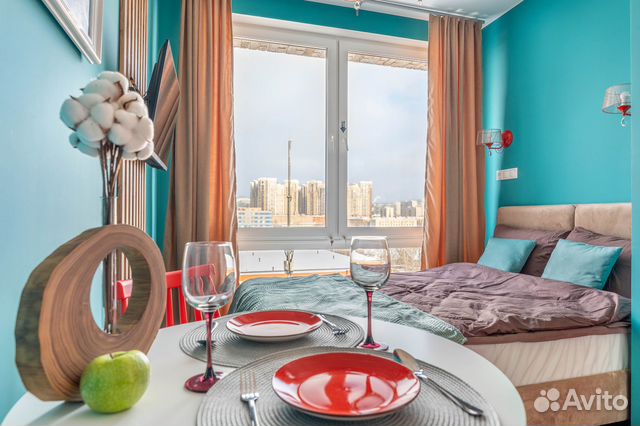 

Квартира-студия, 18 м², 1 кровать