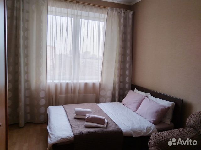 

1-к. квартира, 46 м², 2 кровати