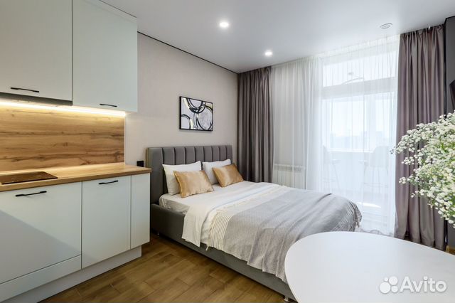 

Квартира-студия, 25 м², 1 кровать
