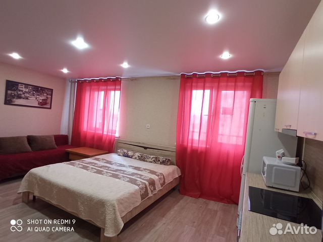 

Квартира-студия, 30 м², 3 кровати