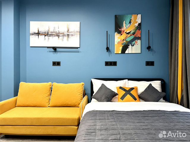 

Квартира-студия, 21 м², 2 кровати
