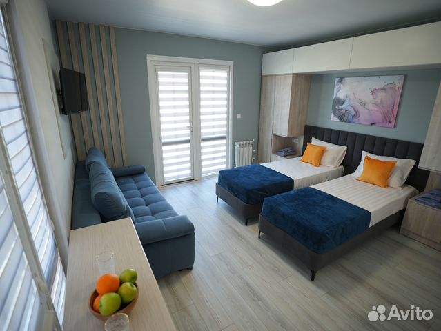 

Квартира-студия, 27 м², 3 кровати