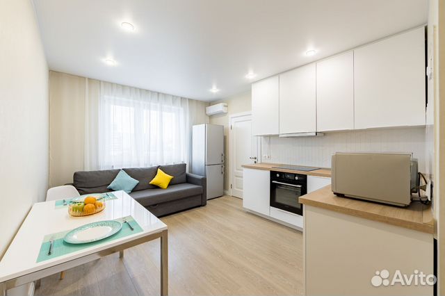 

1-к. квартира, 45 м², 2 кровати