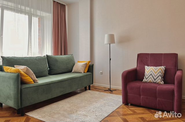 

1-к. квартира, 50 м², 2 кровати