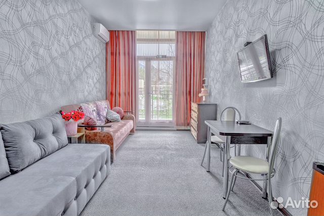 

Квартира-студия, 30 м², 2 кровати