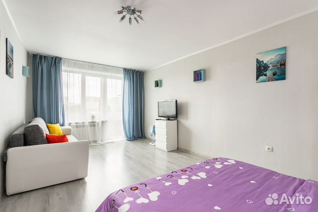 

1-к. квартира, 35 м², 2 кровати