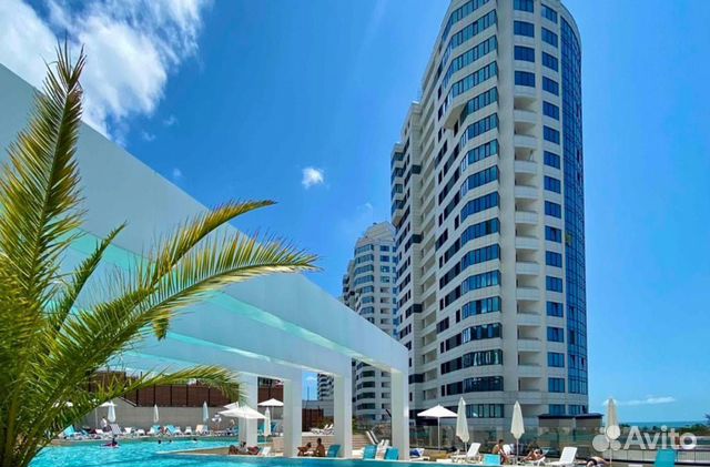 

Квартира-студия, 36 м², 2 кровати