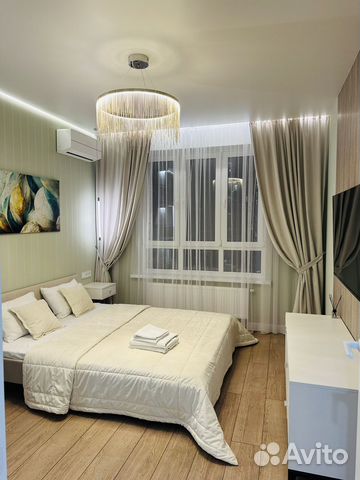 

1-к. квартира, 37 м², 2 кровати