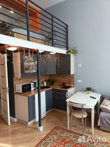 

Квартира-студия, 44 м², 2 кровати