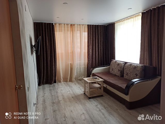 

1-к. квартира, 45 м², 3 кровати