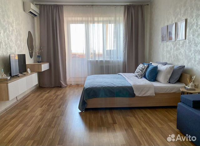 

1-к. квартира, 45 м², 3 кровати