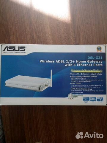 Модем asus DSL-G31 Wi-Fi
