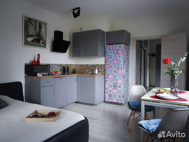 

Квартира-студия, 32 м², 1 кровать