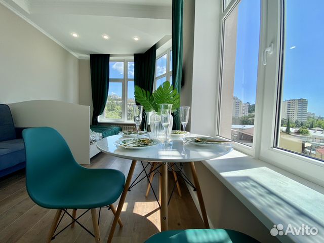 

Квартира-студия, 25 м², 2 кровати