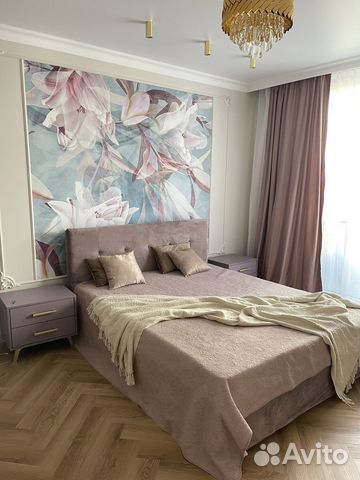 

1-к. квартира, 43 м², 2 кровати