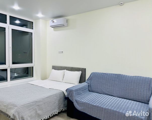 

Квартира-студия, 24,6 м², 2 кровати