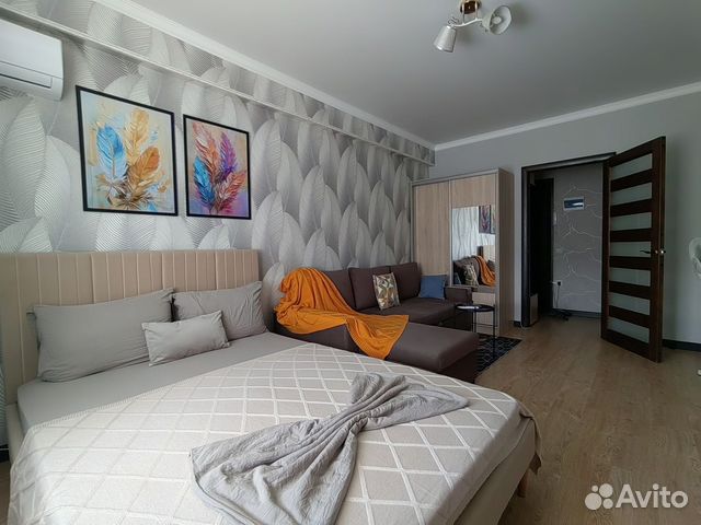 

1-к. квартира, 34 м², 2 кровати