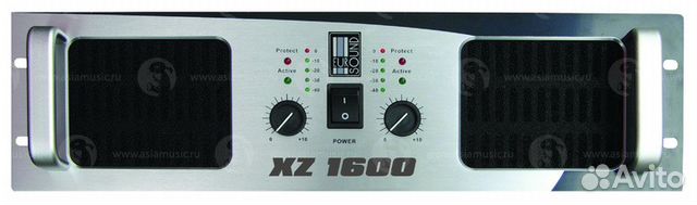 Усилитель мощности EuroSound XZ-1600 Новый в упак Усилитель мощности EuroSound XZ-1600 Новый в упак