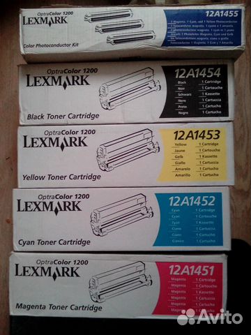 Тонер картриджи на Lexmark Optra color 1200 Аx3