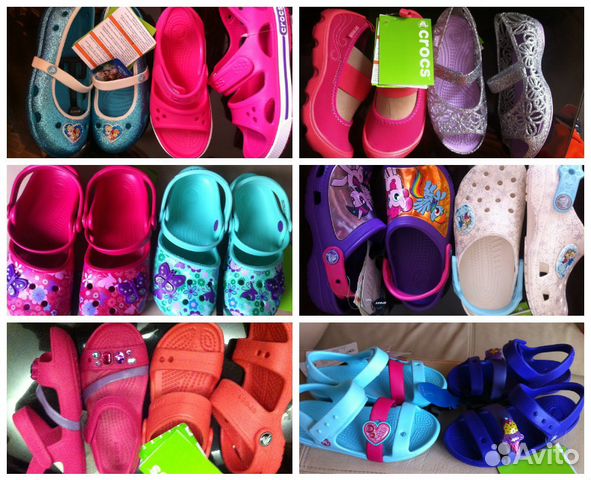 Новые crocs оригинал стелька от 17.5см до 19.8см Новые crocs оригинал стелька от 17.5см до 19.8см