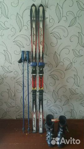 Горные лыжи rossignol bandit комплект 191см