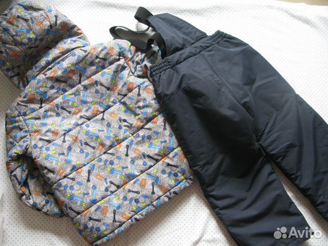 Комплект зимний Gusti Extrem р.110+6 + штаны+шапка