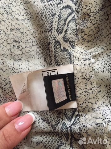 Кожаная куртка Cavalli