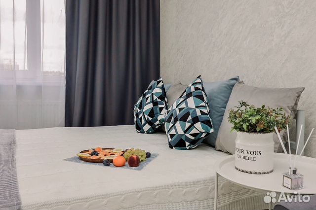 

1-к. квартира, 54 м², 3 кровати