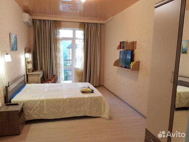 

1-к. квартира, 48 м², 3 кровати
