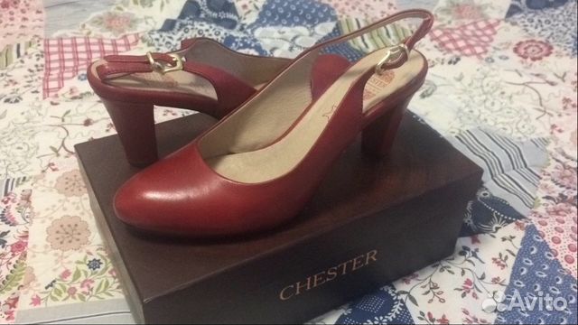 Новые туфли Chester натуральная кожа