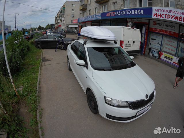 Багажник Бокс на крышу Skoda Rapid (2012-2017) Багажник Бокс на крышу Skoda Rapid (2012-2017)