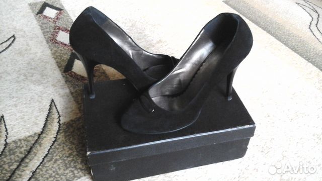 Туфли замшевые на каблуках Туфли замшевые на каблуках